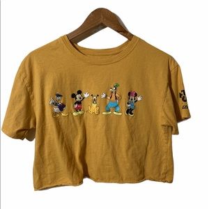Disney Characters Crop-Top